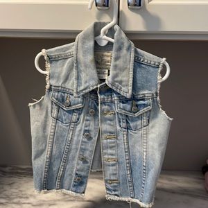 Ralph Lauren toddler denim vest size 2T